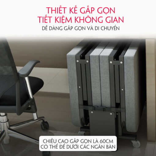 Giường gấp 4 khúc Xfurniture B002 - Hình ảnh 2